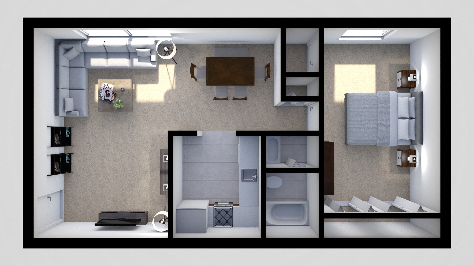 Suite A Floorplan